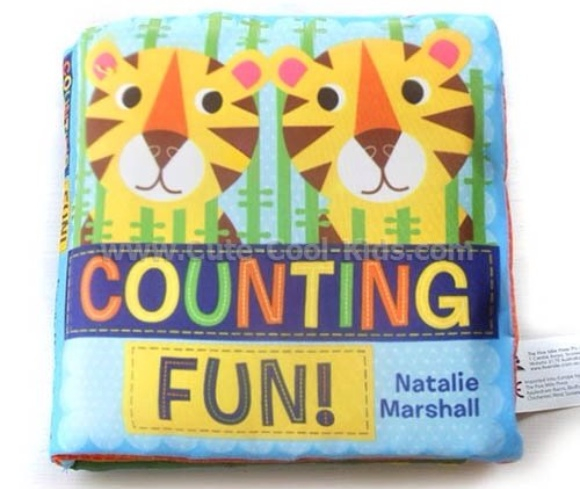 หนังสือผ้า - Counting Fun. 15x15cm